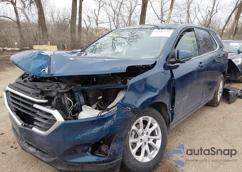 2020 Chevrolet Equinox Awd Lt 1.5L Turbo из США, поврежденный, VIN 3GNAXUEV7LL338974